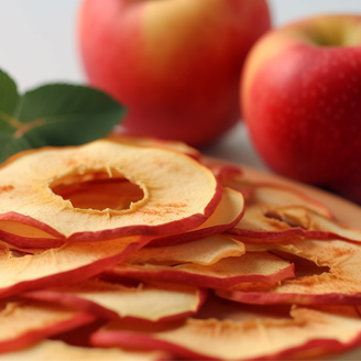 Tranches de pomme séchées