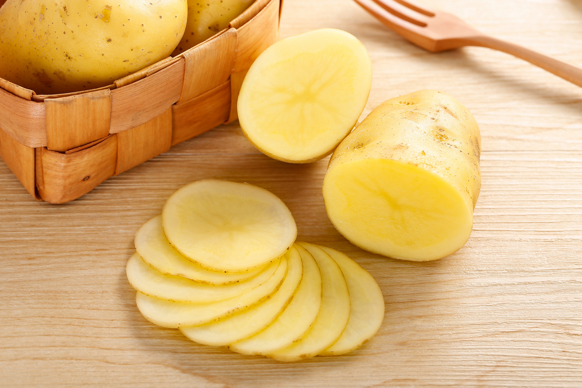 Potato slicing