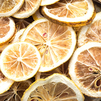 Tranches de citron séchées