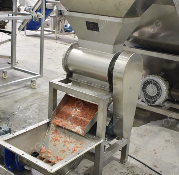 Tomato crushing