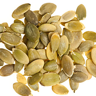 Graines de courge décortiquées