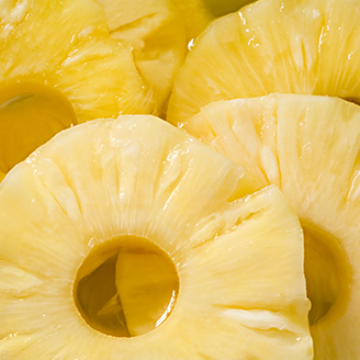 Canned pineapple