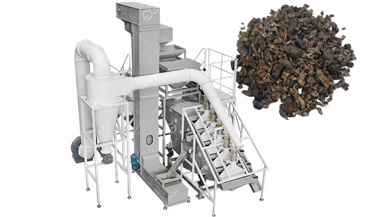 Cocoa Bean Cracker and Winnowing Machine for Cocoa Processing Line