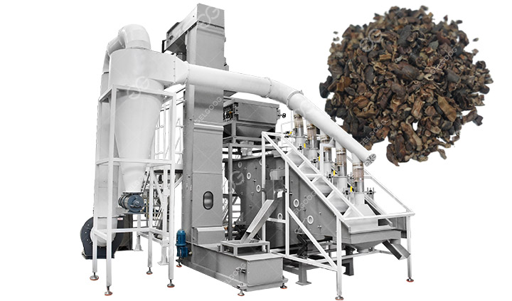 Cocoa Bean Cracker and Winnowing Machine for Cocoa Processing Line